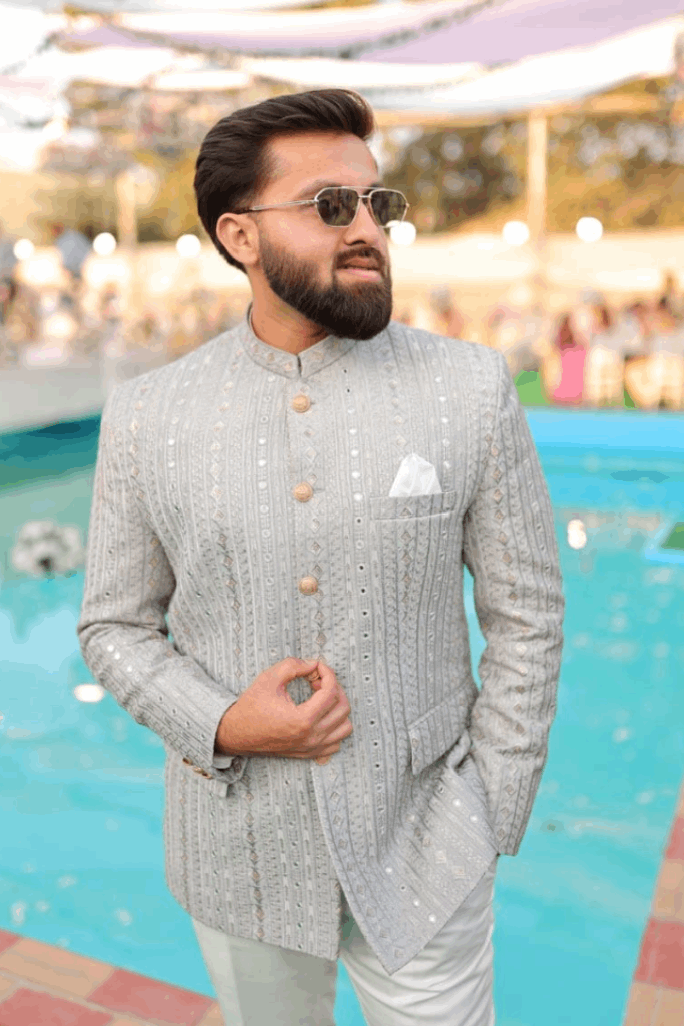 Embroidered Prince Coat