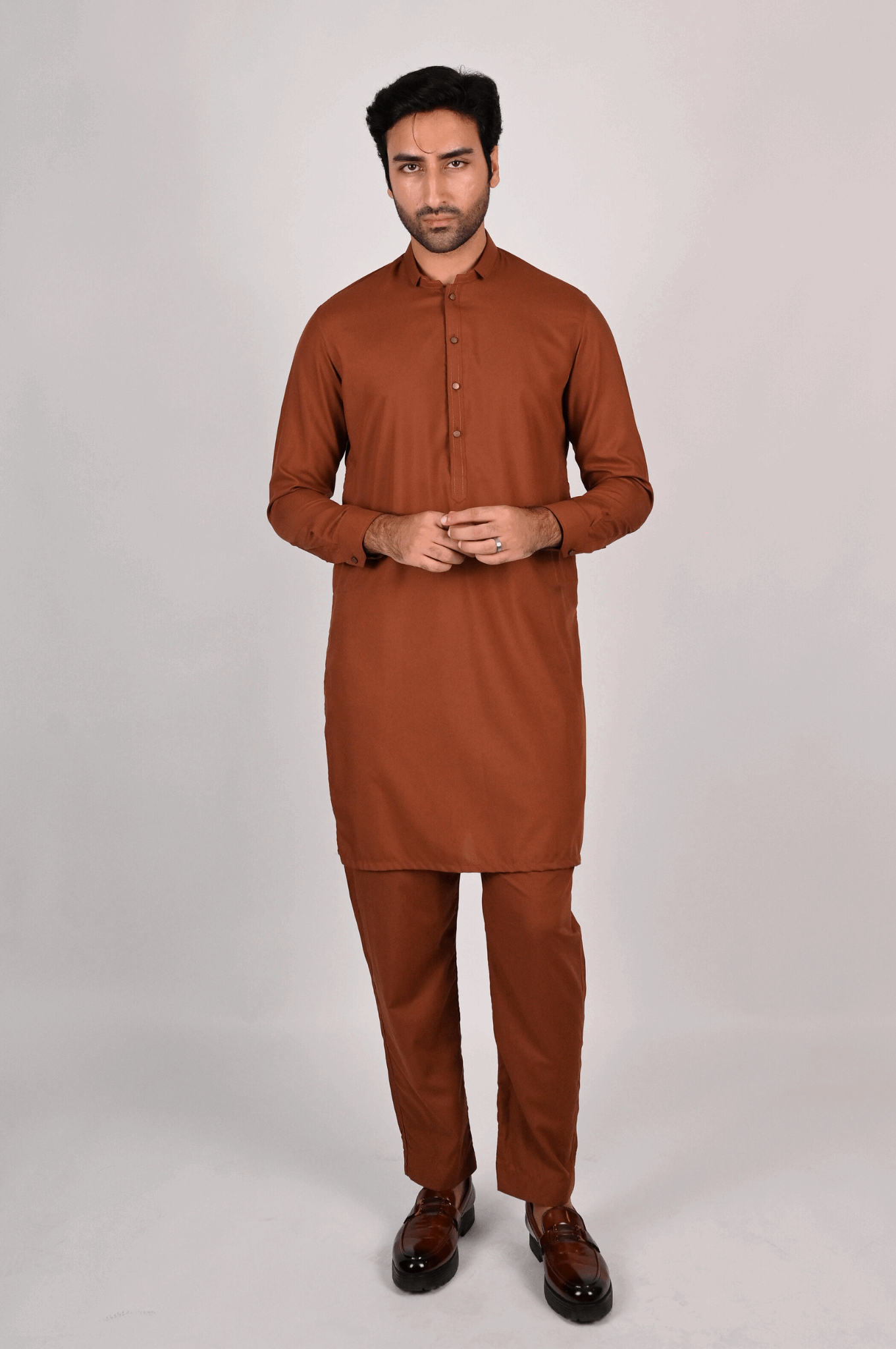 Dark Brown Kurta Pajama (Copy)