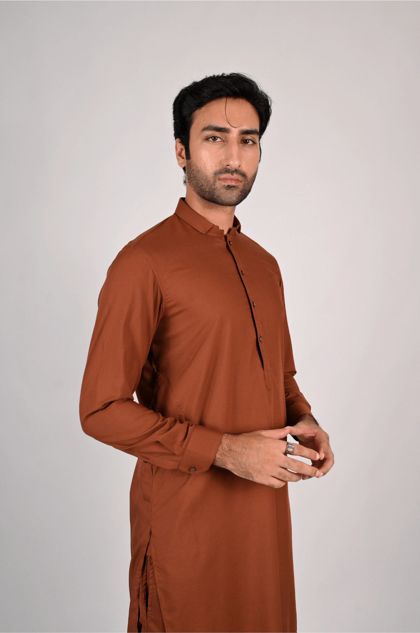 Dark Brown Kurta Pajama (Copy)