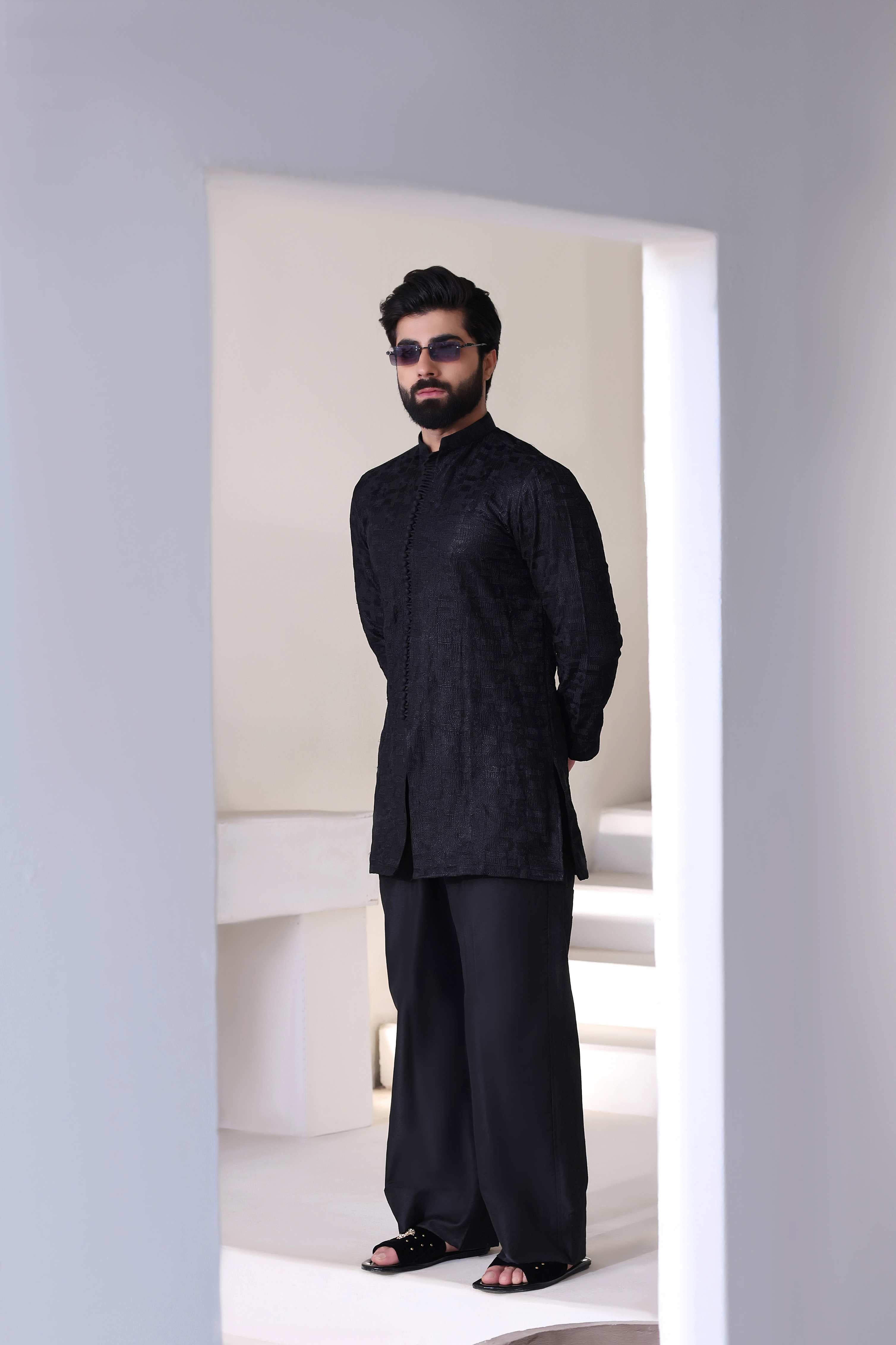 Black Kurta Pajama