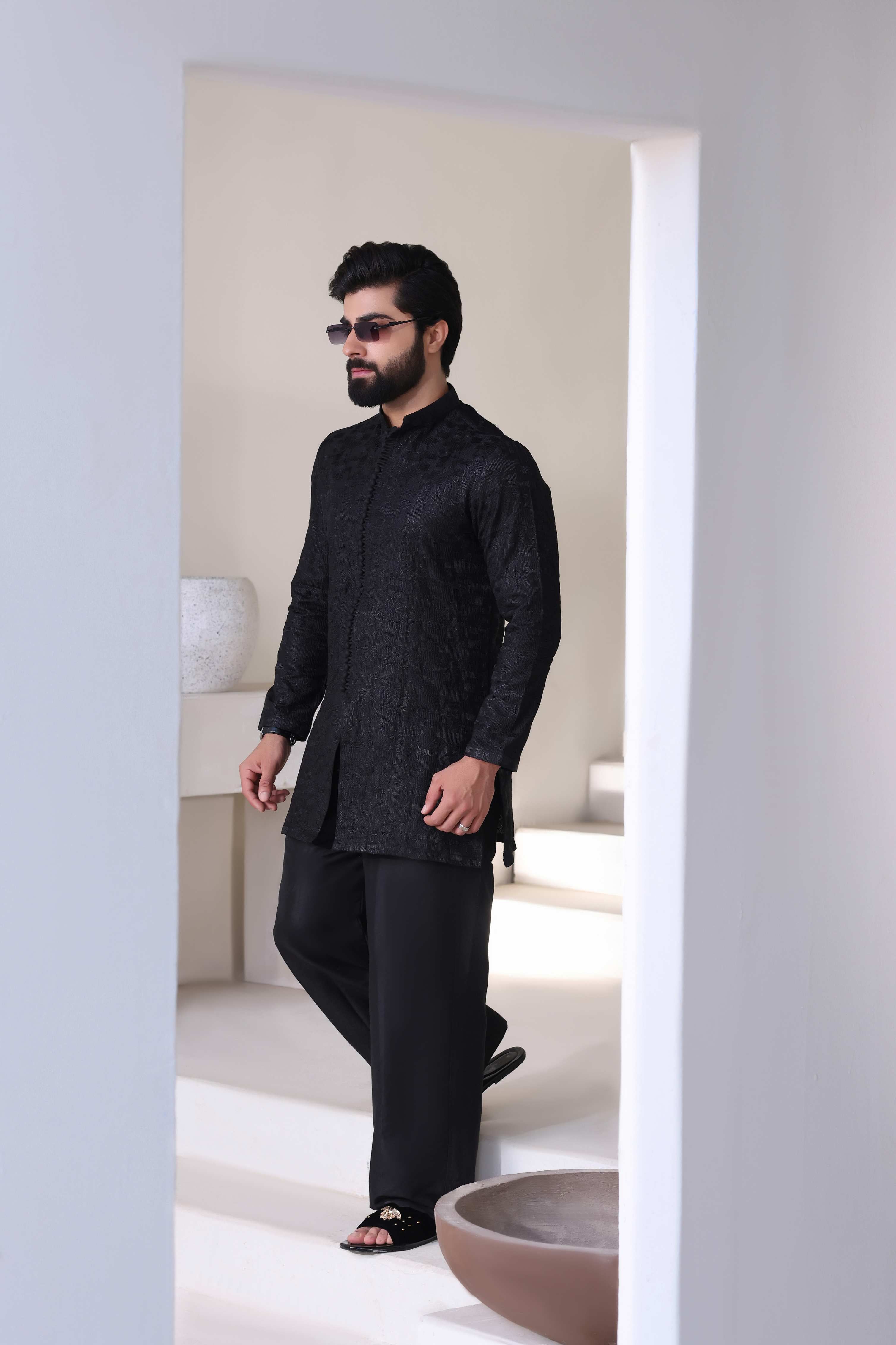 Black Kurta Pajama