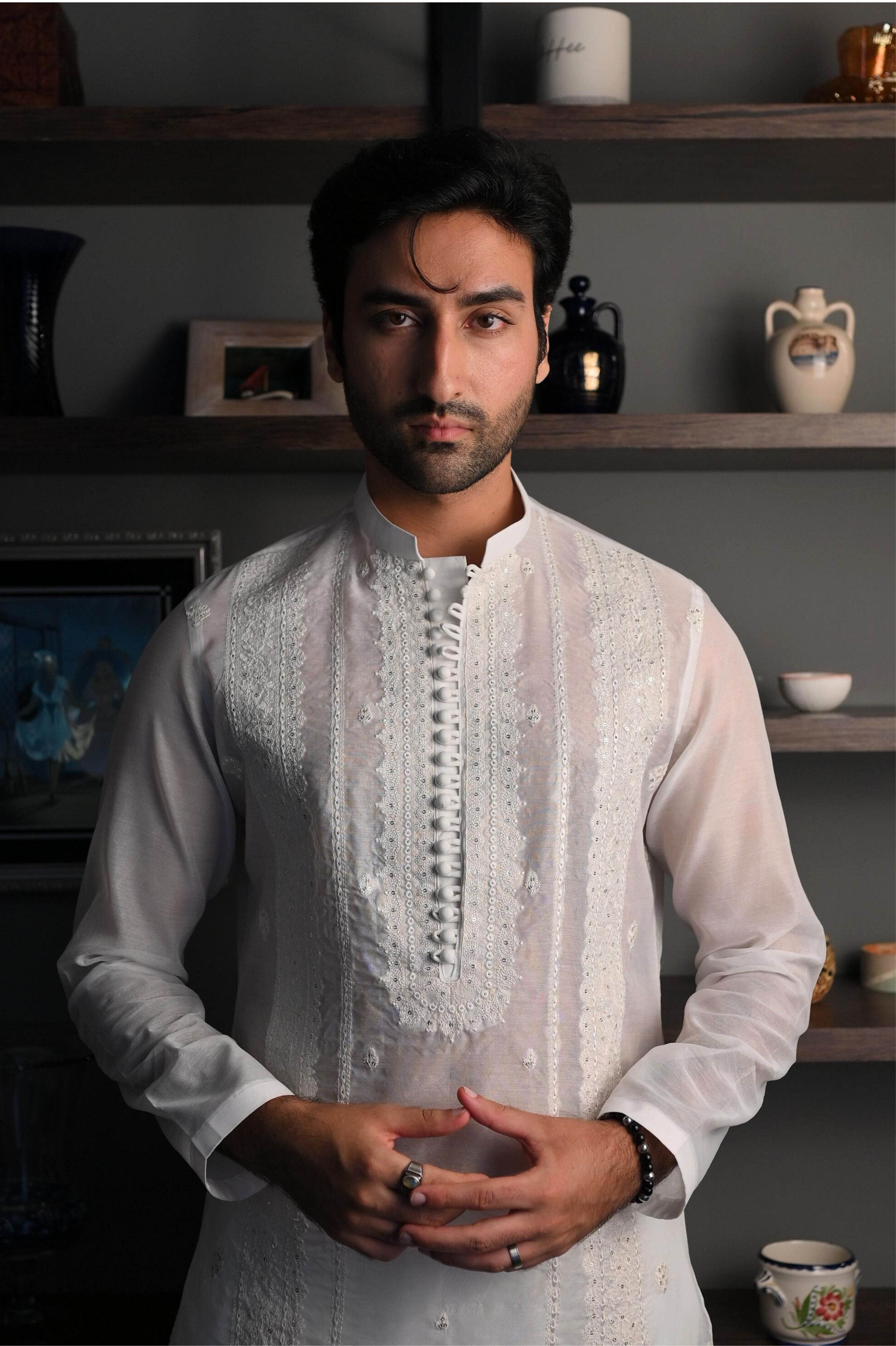 Off-White Kurta Pajama