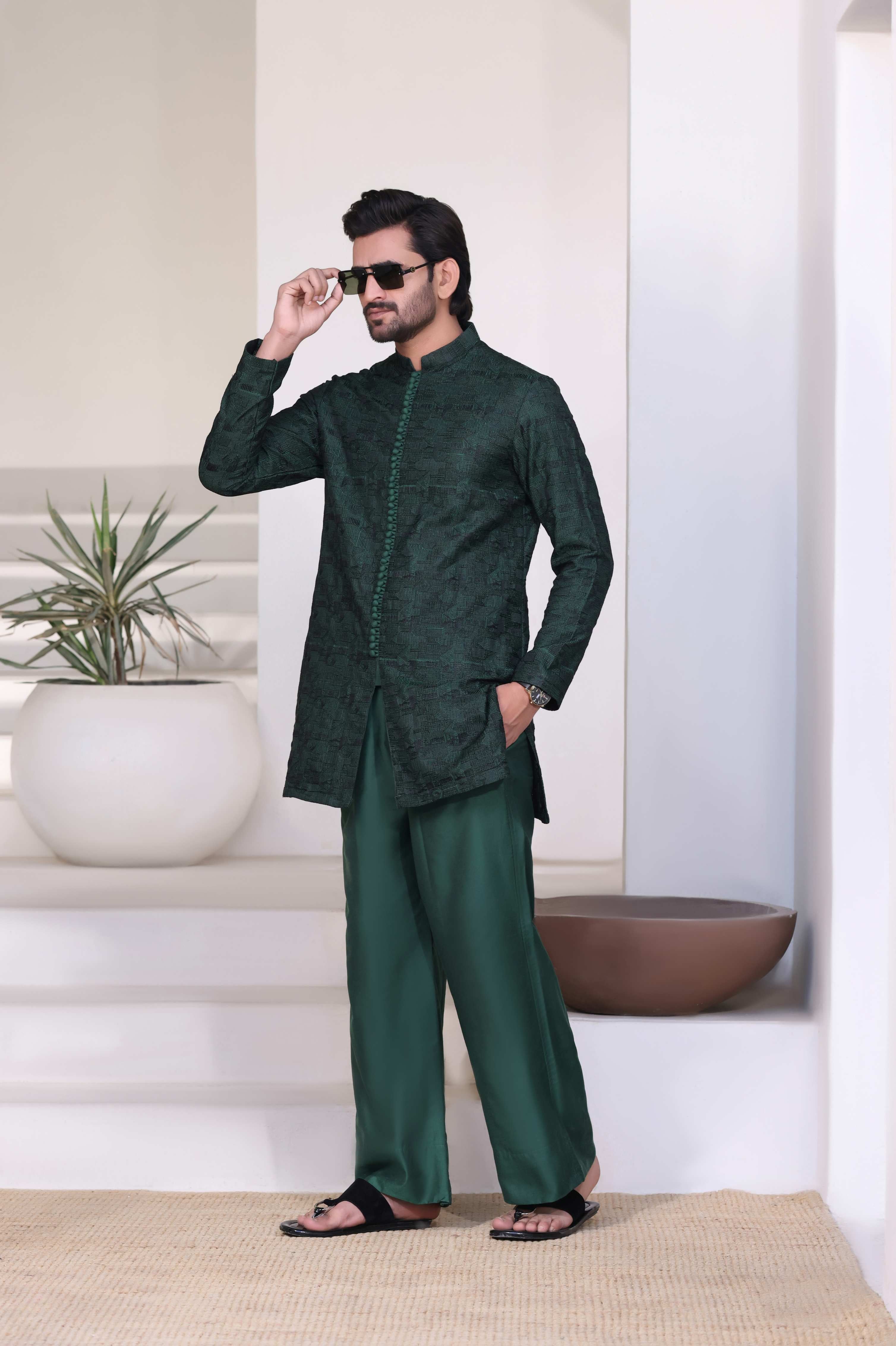Green Kurta Pajama