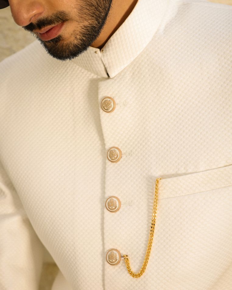 White Grace Sherwani