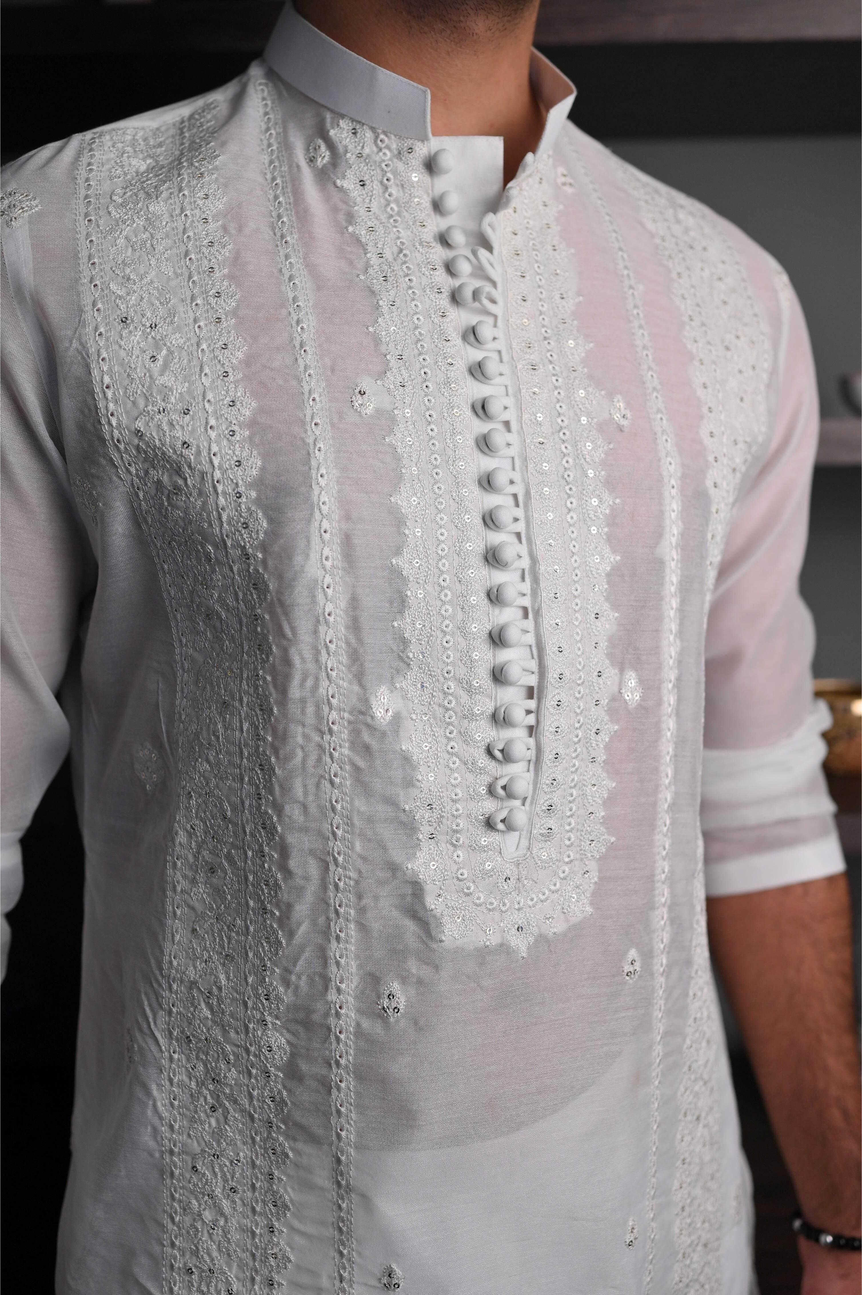 Off-White Kurta Pajama