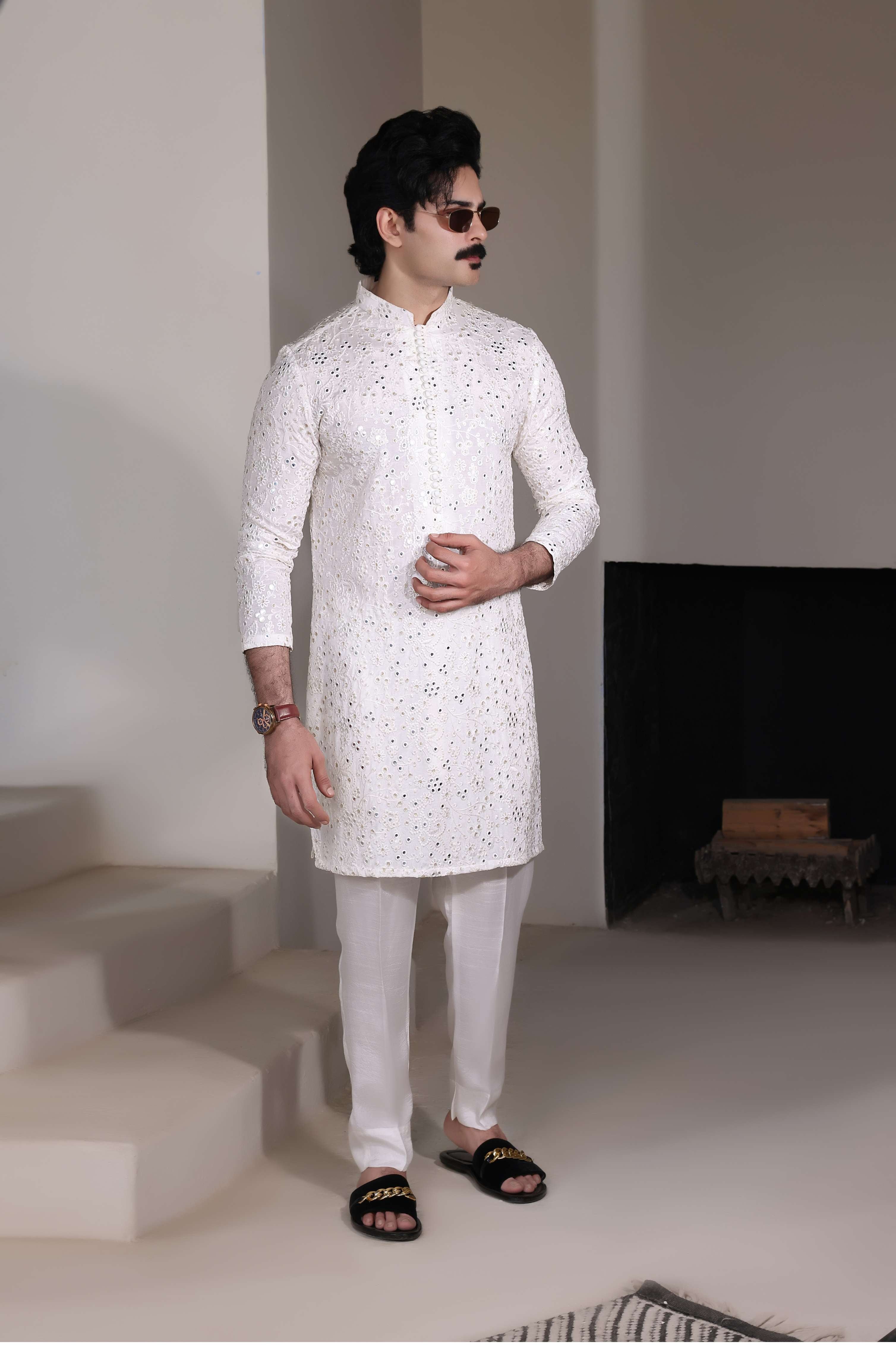 White Kurta Pajama