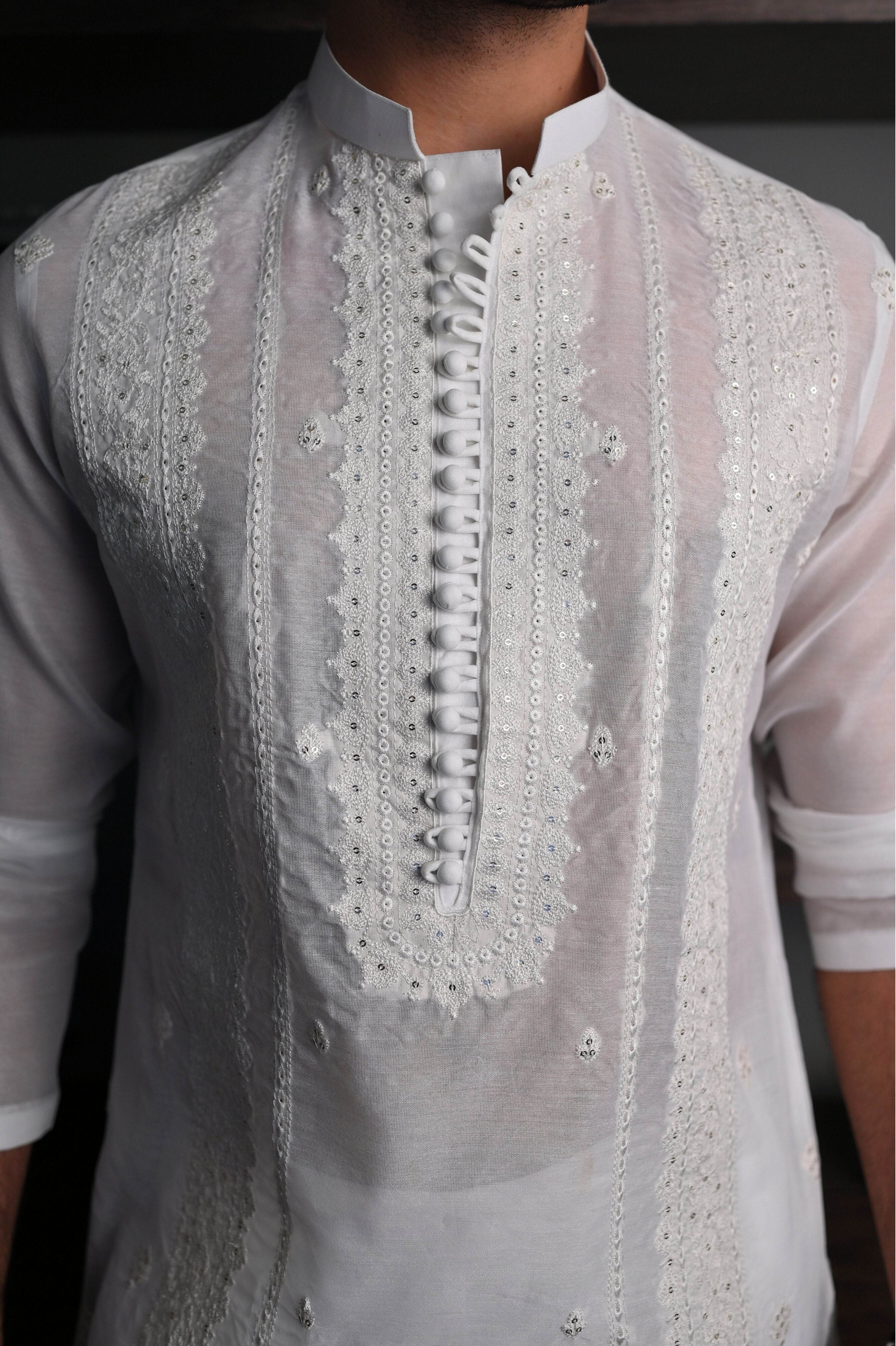 Off-White Kurta Pajama