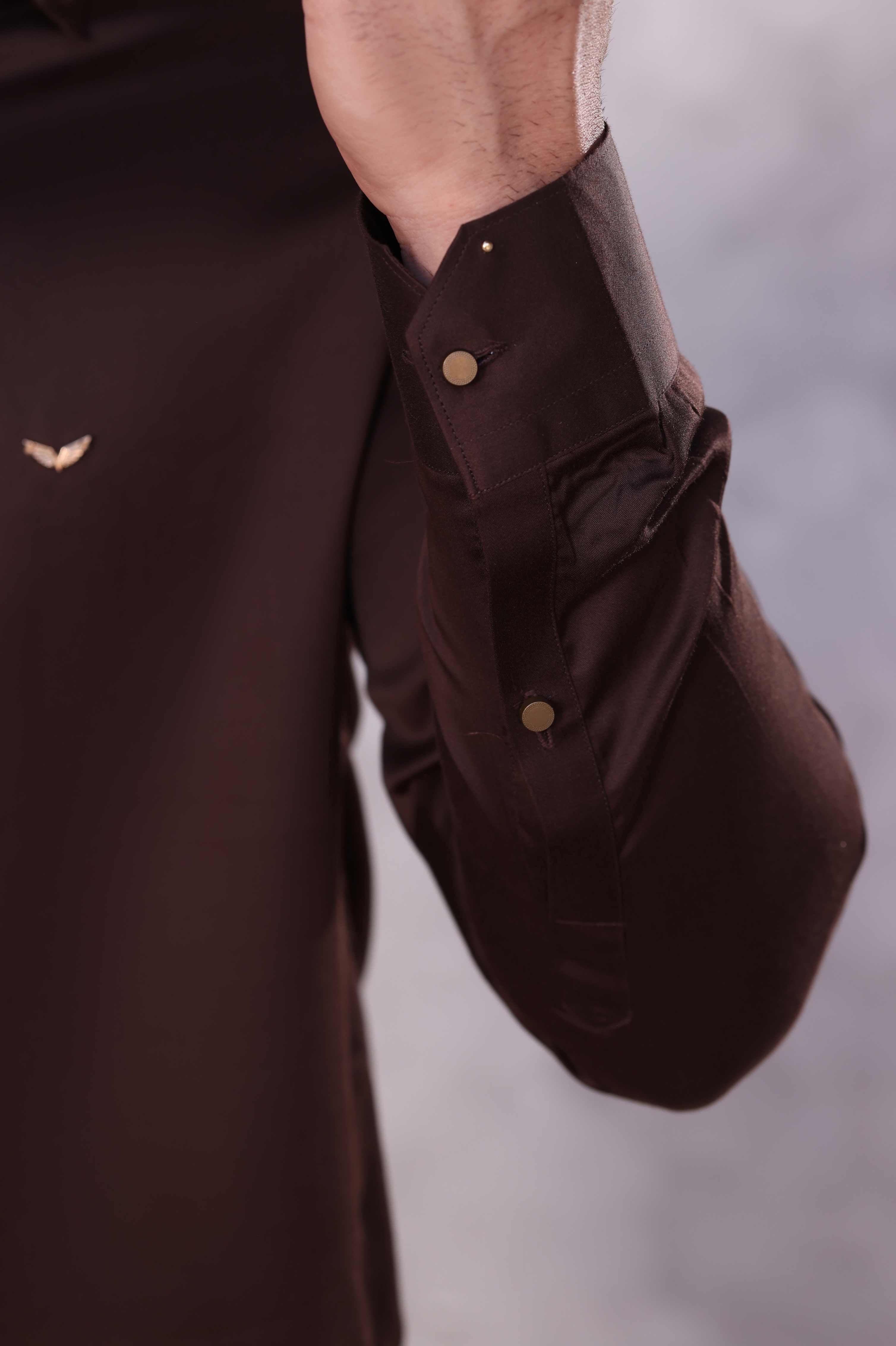 Brown Farshi Trouser