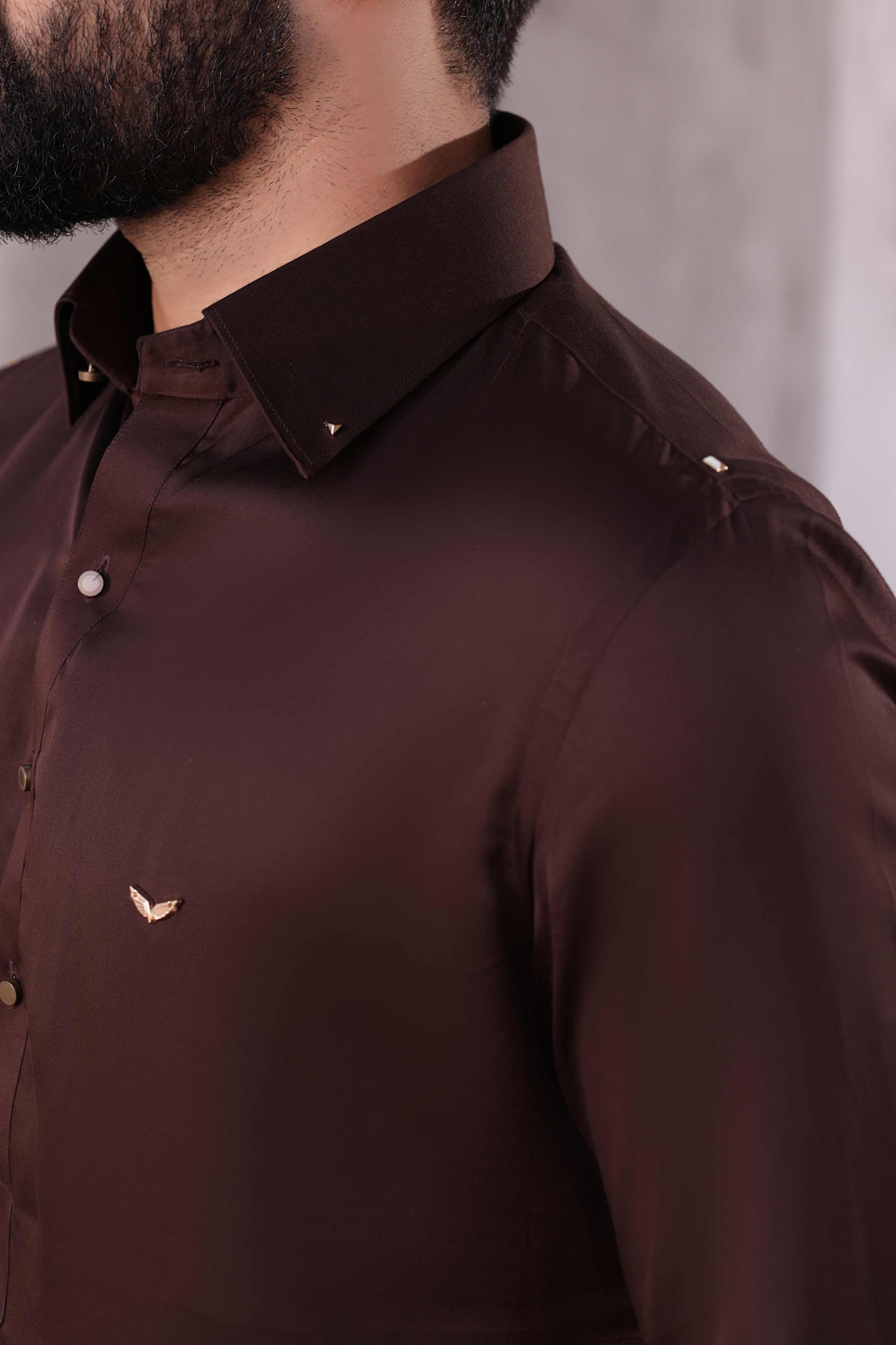 Brown Farshi Trouser