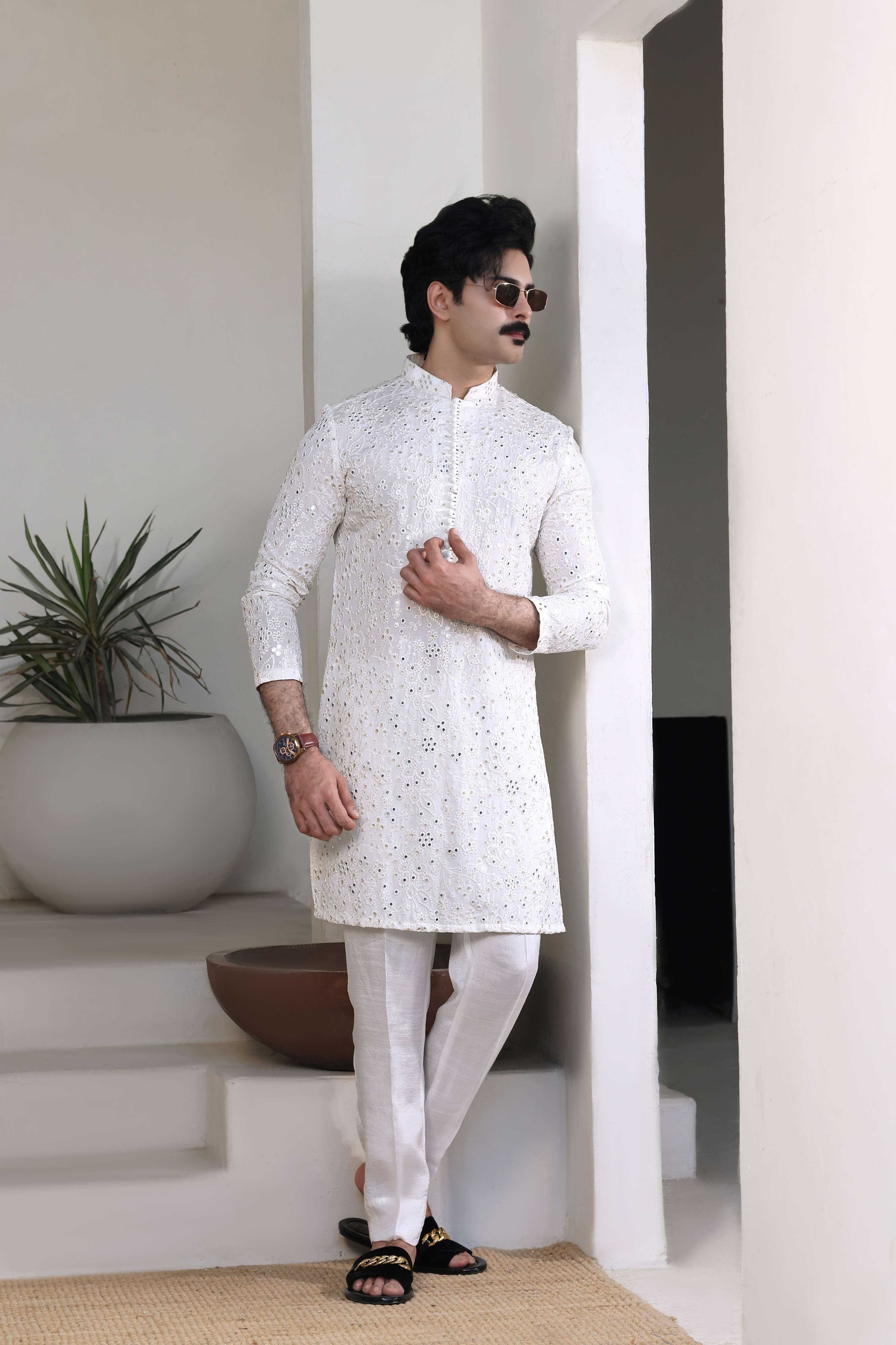 White Kurta Pajama