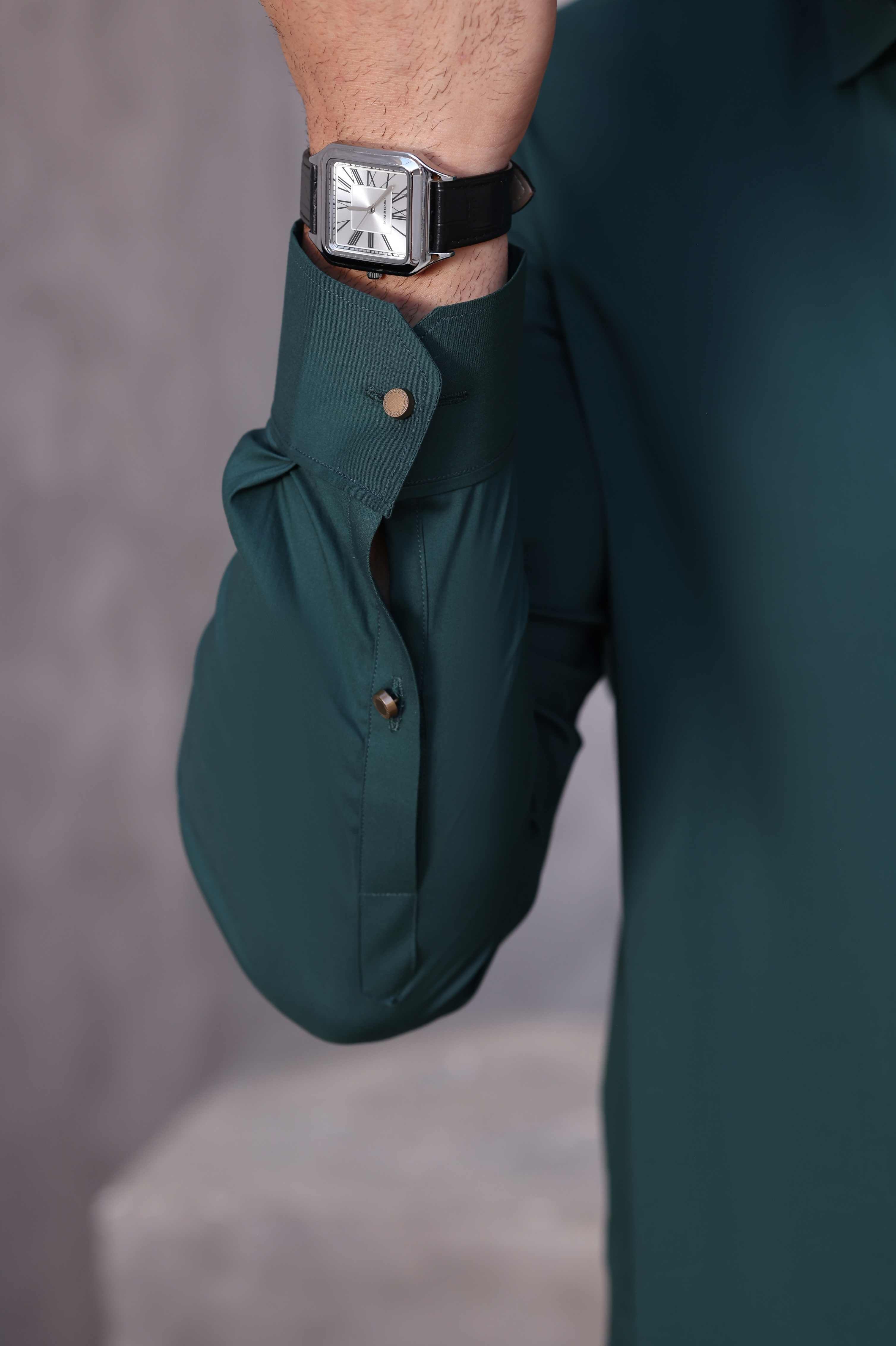 Green Shalwar Kameez