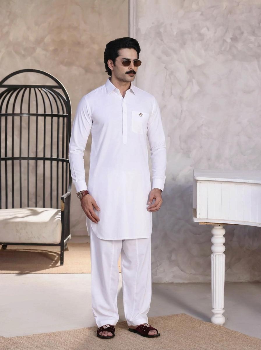 White Farshi Trouser
