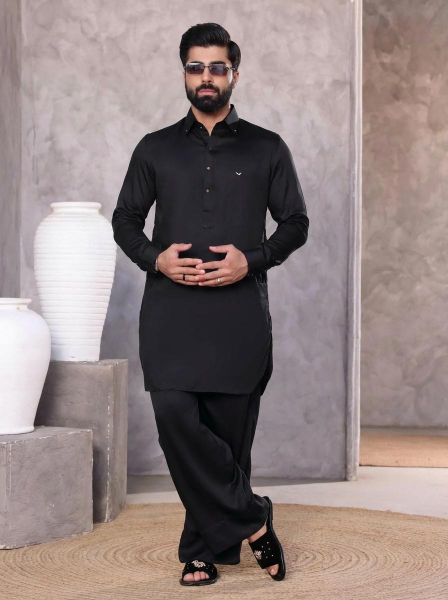 Black Farshi Trouser
