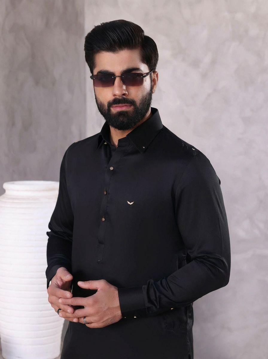 Black Farshi Trouser