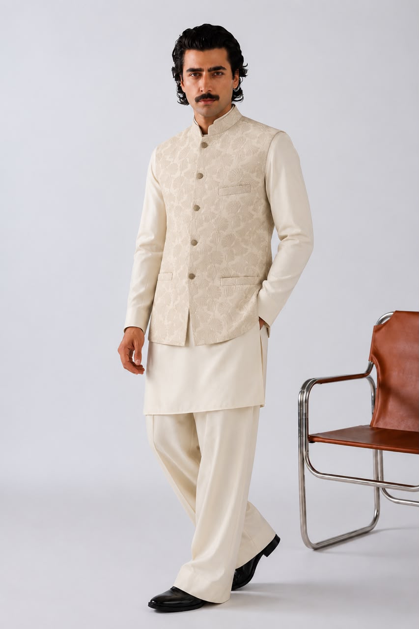 Regal Ivory Waistcoat