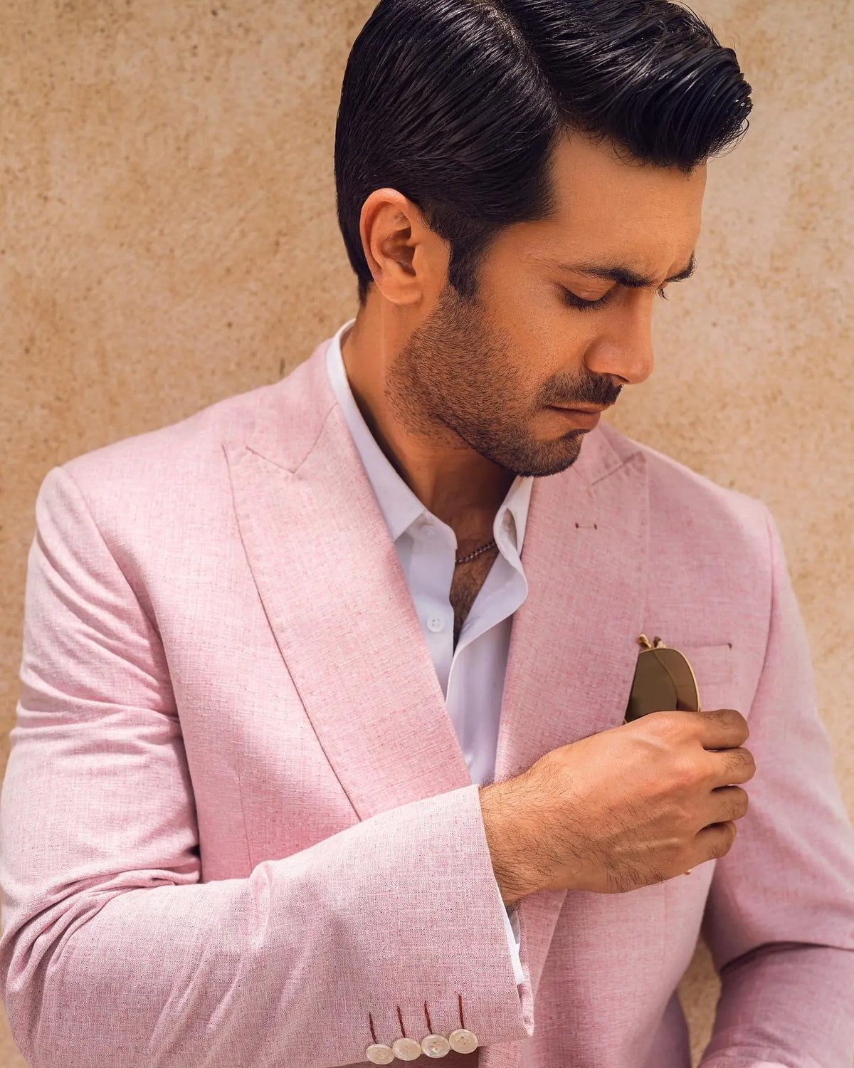 The Valentino suit by Crocfit Bespoke, Karachi – view 2