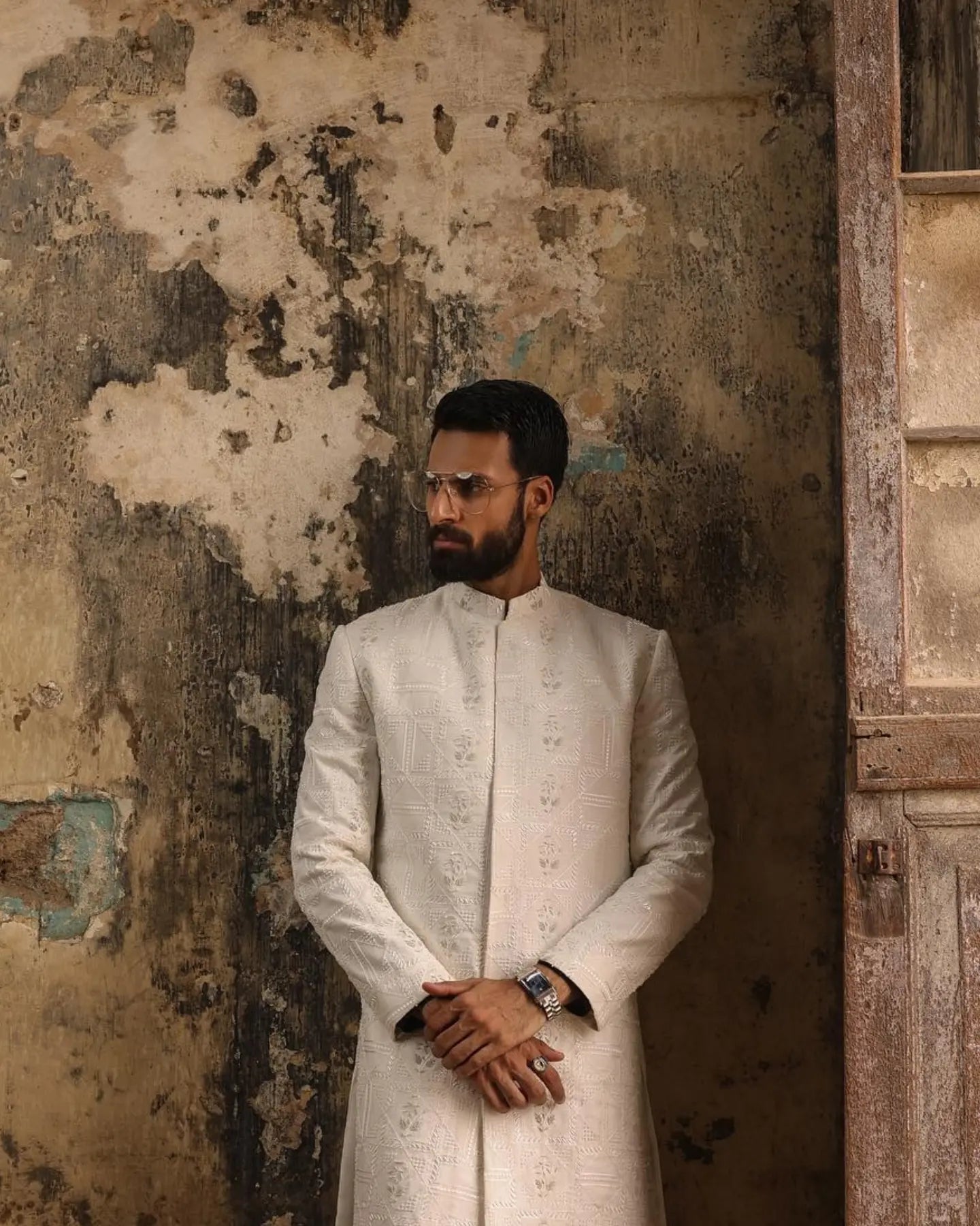 Pearl Monarch Long Sherwani