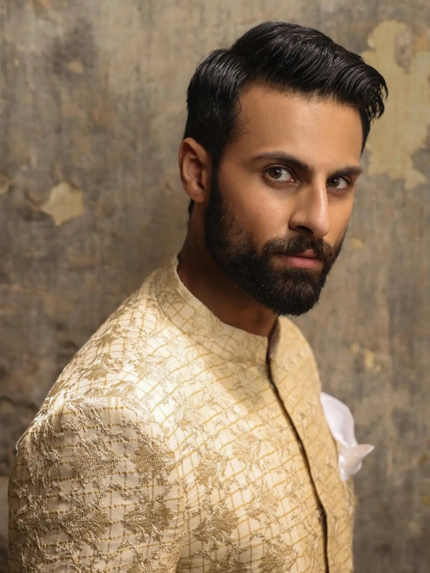 Golden Sandstone Sherwani