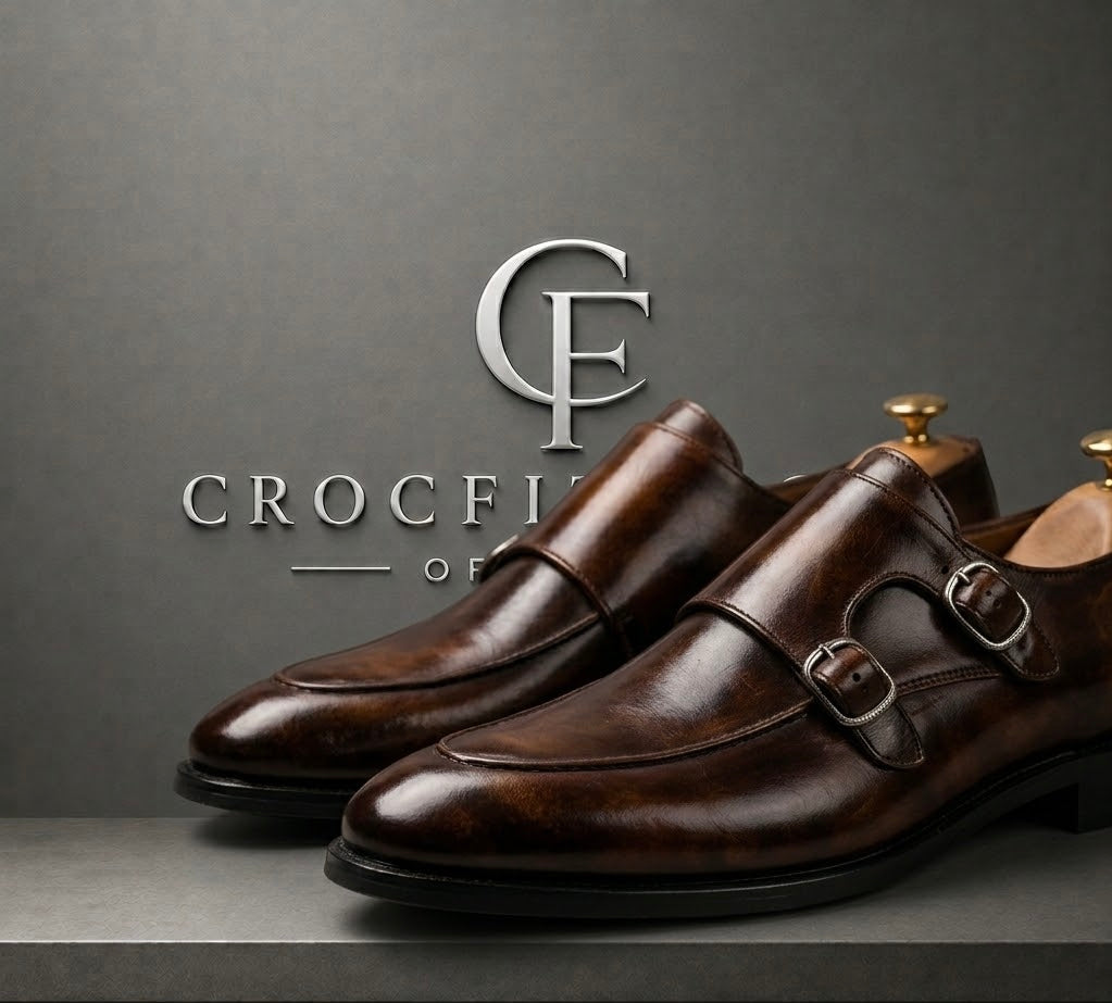 Double Monk Strap - Brown