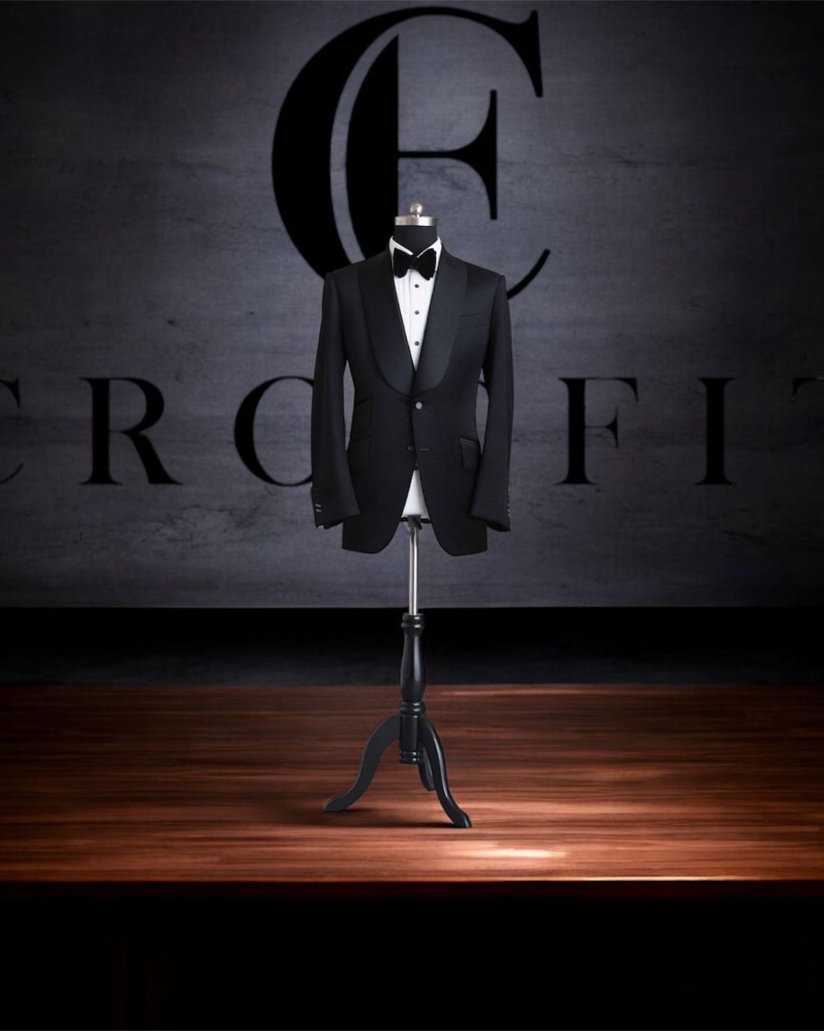 Tuxedo with all accessories suit by Crocfit Bespoke, Karachi